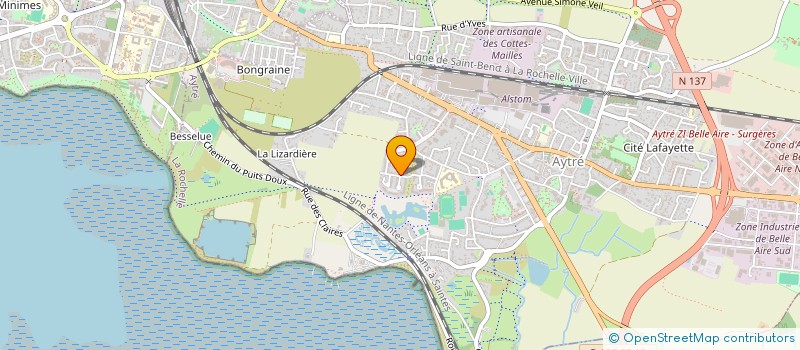 localisation de l'entreprise MONSIEUR JEAN-MARIE GOSSART  AYTRE