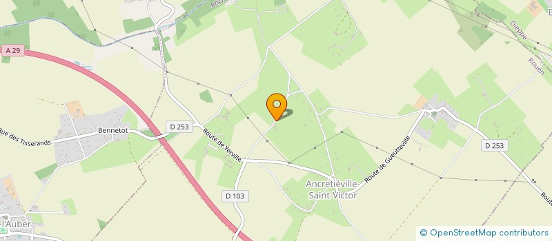 localisation de l'entreprise MONSIEUR JEAN-MARIE GOUGE  ANCRETIEVILLE-SAINT-VICTOR