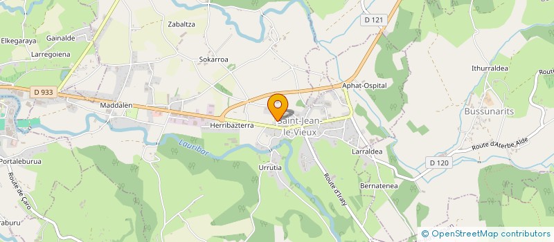 localisation de l'entreprise MONSIEUR JEAN-MARIE GOUTENEGRE  BOULIN