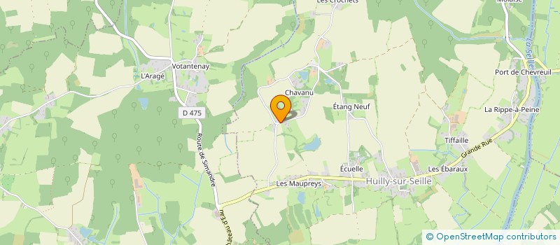 localisation de l'entreprise MONSIEUR JEAN MARIE GRANDEMANGE  HUILLY-SUR-SEILLE