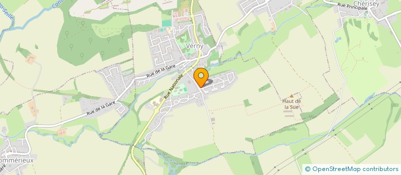 localisation de l'entreprise MONSIEUR JEAN-MARIE GROMANGIN  FLEURY