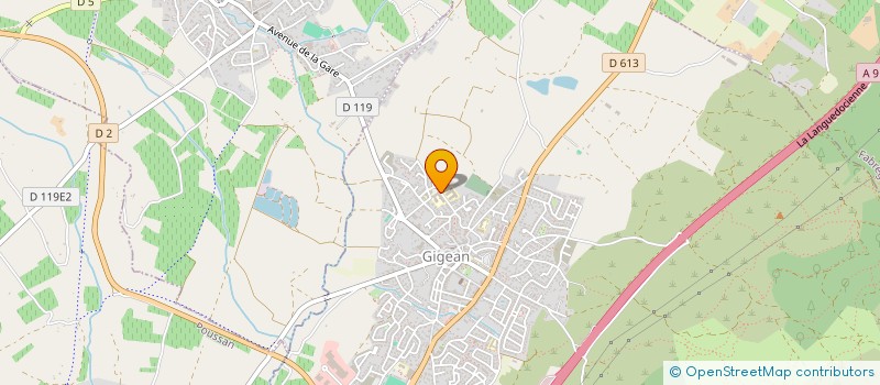 localisation de l'entreprise MONSIEUR JEAN-MARIE GROSSE  GIGEAN