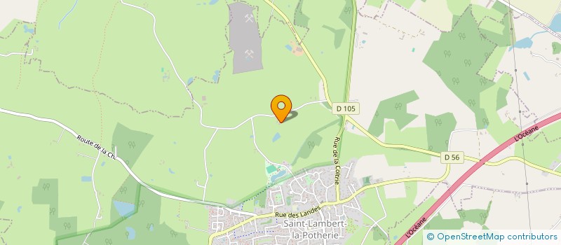 localisation de l'entreprise MONSIEUR JEAN-MARIE GUEHO  SAINT-LEGER-DE-LINIERES