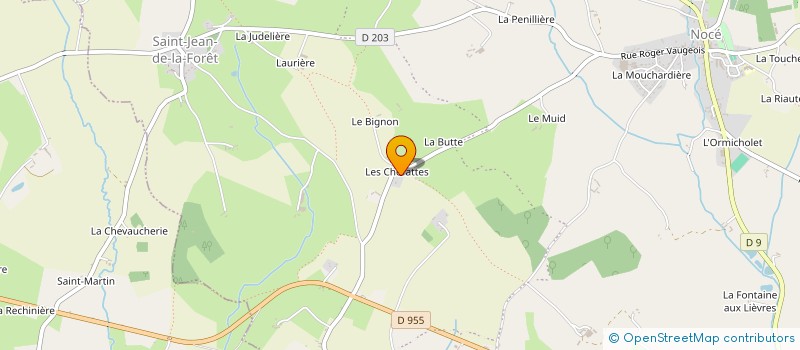 localisation de l'entreprise MONSIEUR JEAN-MARIE GUILLIN à PERCHE-EN-NOCE