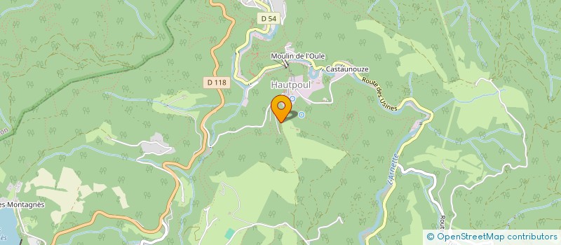 localisation de l'entreprise MONSIEUR JEAN MARIE GUILLOT  MAZAMET