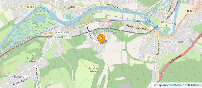 localisation de l'entreprise MONSIEUR JEAN-MARIE HANTZ  BERCHE