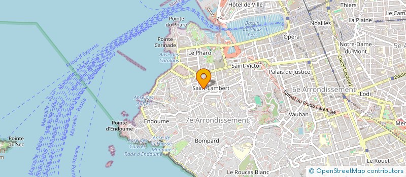 localisation de l'entreprise MONSIEUR JEAN MARIE HEGOBURU à MARSEILLE