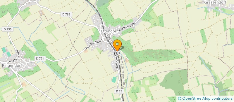 localisation de l'entreprise MONSIEUR JEAN-MARIE HESS  ETTENDORF