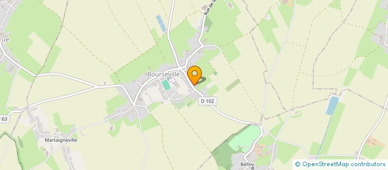 localisation de l'entreprise MONSIEUR JEAN-MARIE HETROY  BOURSEVILLE