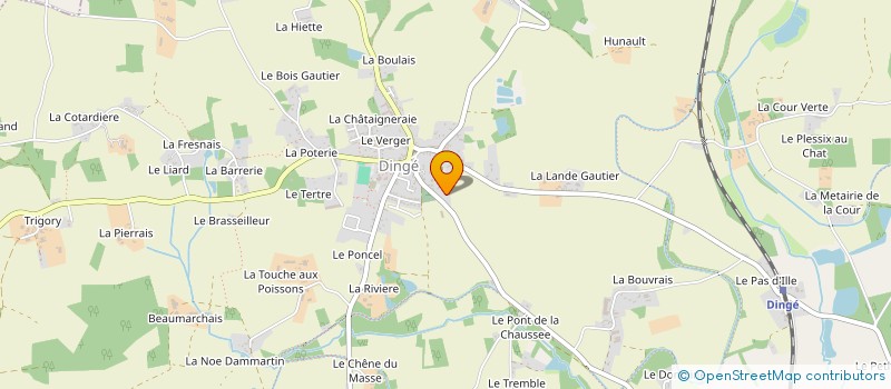 localisation de l'entreprise MONSIEUR JEAN-MARIE HUET  MESNIL-ROC'H