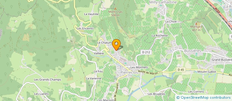 localisation de l'entreprise MONSIEUR JEAN-MARIE IMPERORE  PIERRECLOS