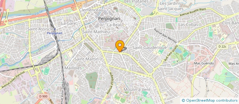 localisation de l'entreprise MONSIEUR JEAN-MARIE JAQUET à PERPIGNAN