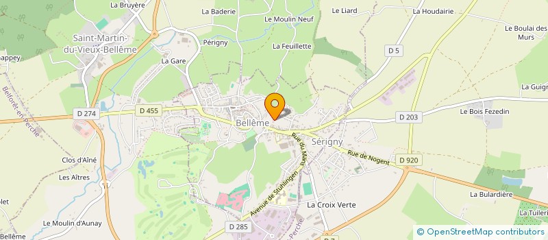 localisation de l'entreprise MONSIEUR JEAN-MARIE JOLY à BELLEME