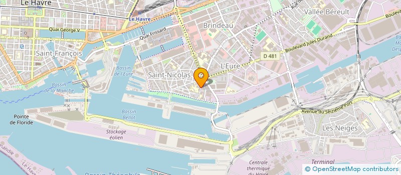 localisation de l'entreprise MONSIEUR JEAN-MARIE JOLY  LE HAVRE