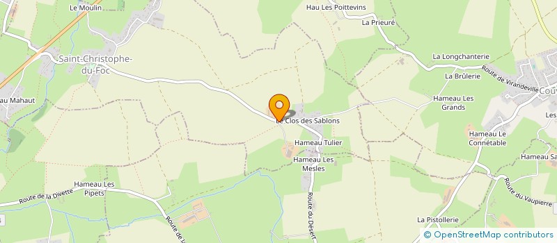 localisation de l'entreprise MONSIEUR JEAN-MARIE JOURDAN  SAINT-CHRISTOPHE-DU-FOC