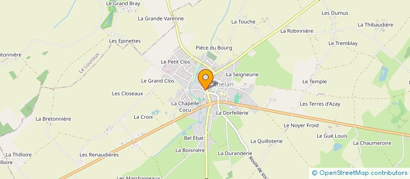 localisation de l'entreprise MONSIEUR JEAN-MARIE JUBERT  CIRAN