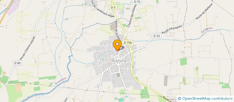localisation de l'entreprise MONSIEUR JEAN-MARIE JULLIARD  MAILLANE