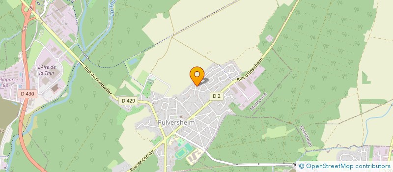 localisation de l'entreprise MONSIEUR JEAN MARIE JUTKOWIAK  PULVERSHEIM