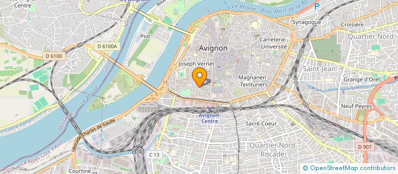 localisation de l'entreprise MONSIEUR JEAN MARIE KESSEDJIAN  AVIGNON