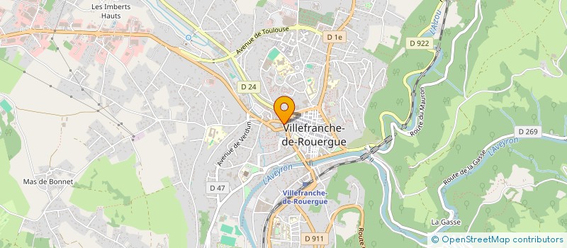 localisation de l'entreprise MONSIEUR JEAN-MARIE LAGARDE à VILLEFRANCHE-DE-ROUERGUE