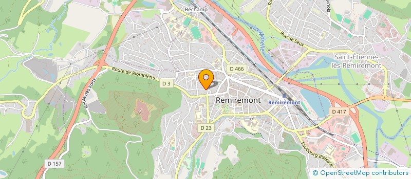 localisation de l'entreprise MONSIEUR JEAN-MARIE LAMBOLEZ à REMIREMONT