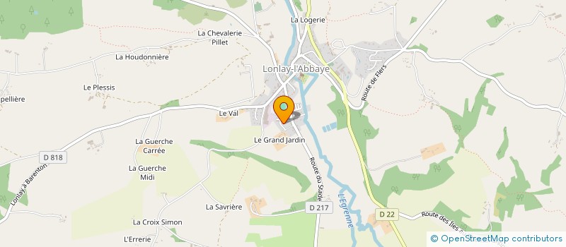 localisation de l'entreprise MONSIEUR JEAN-MARIE LANGLOIS à LONLAY L'ABBAYE