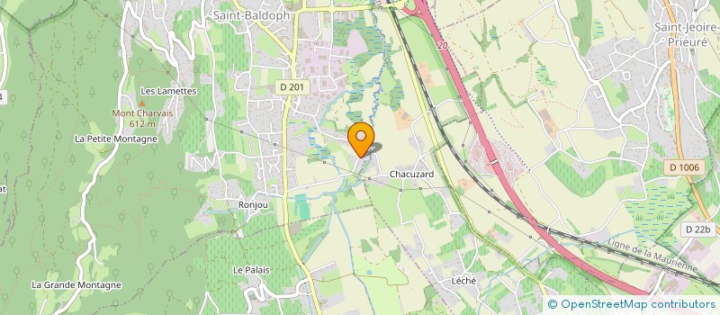 localisation de l'entreprise MONSIEUR JEAN-MARIE LAPERNAT à SAINT-BALDOPH