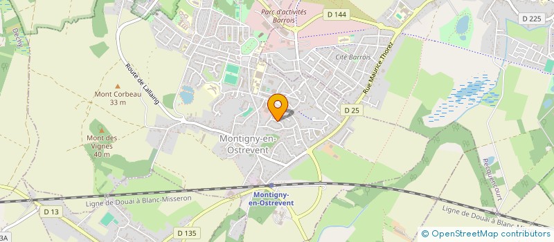 localisation de l'entreprise MONSIEUR JEAN-MARIE LATKA-DEPARIS à MONTIGNY-EN-OSTREVENT