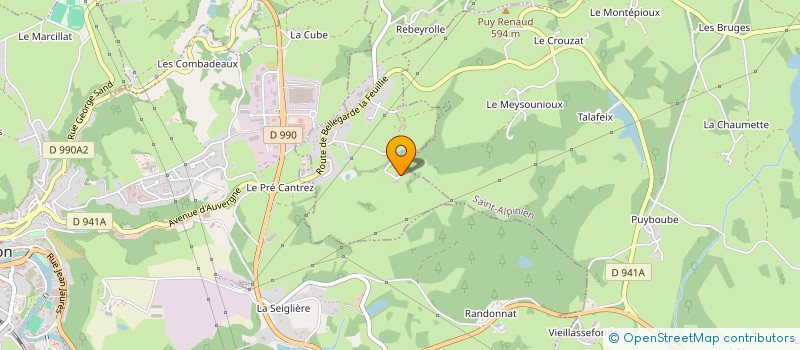 localisation de l'entreprise MONSIEUR JEAN-MARIE LE GUIADIER à SAINT-AMAND