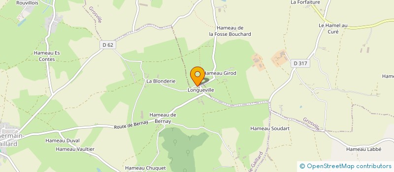 localisation de l'entreprise MONSIEUR JEAN-MARIE LE ROUVILLOIS  GROSVILLE