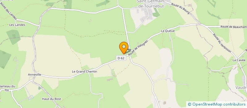 localisation de l'entreprise MONSIEUR JEAN-MARIE LECONTE à SAINT-GERMAIN-DE-TOURNEBUT