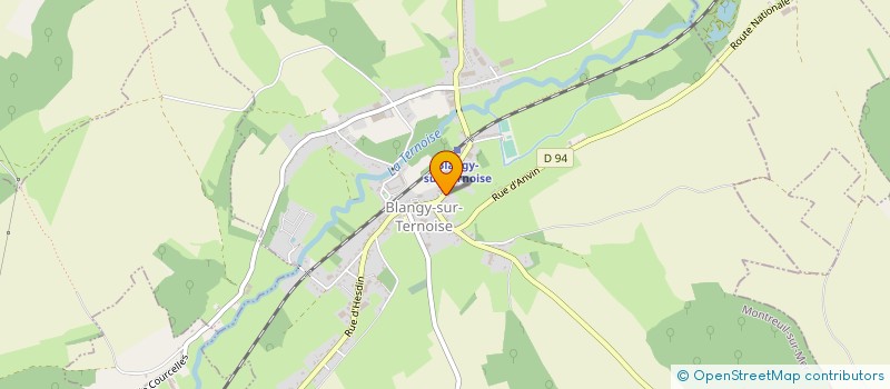 localisation de l'entreprise MONSIEUR JEAN-MARIE LEFEBVRE à BLANGY-SUR-TERNOISE