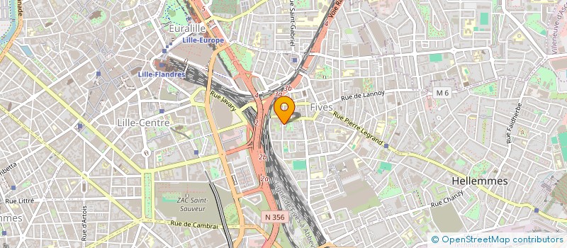 localisation de l'entreprise MONSIEUR JEAN-MARIE LEFEBVRE à LILLE