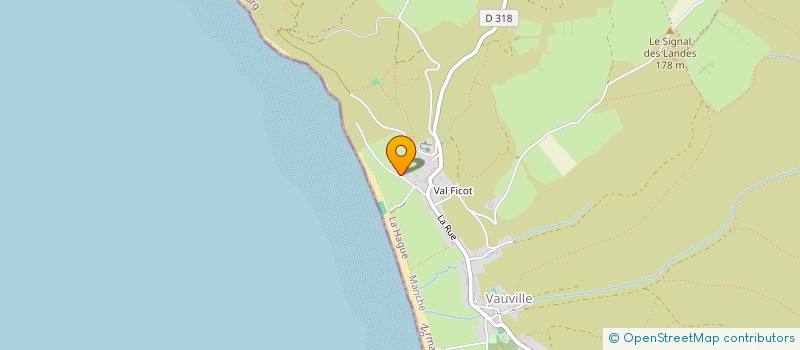 localisation de l'entreprise MONSIEUR JEAN-MARIE LEFILLIATRE  LA HAGUE