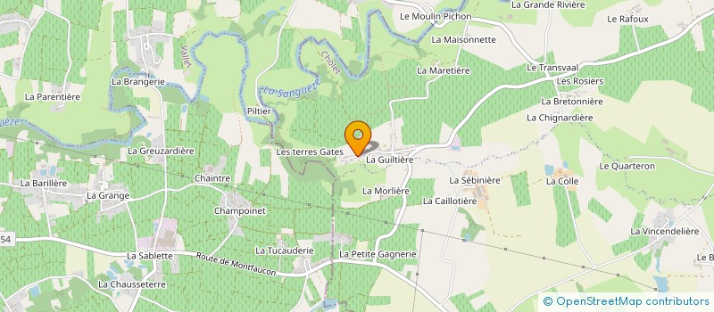 localisation de l'entreprise MONSIEUR JEAN-MARIE LEGER à SEVREMOINE