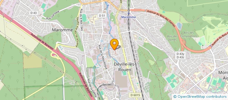 localisation de l'entreprise MONSIEUR JEAN-MARIE LELONG à DEVILLE-LES-ROUEN