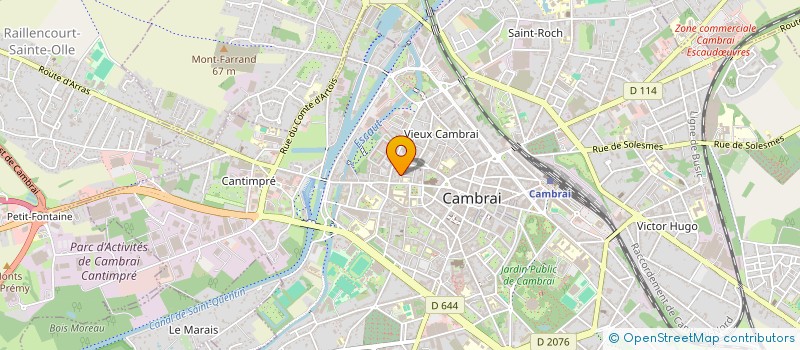 localisation de l'entreprise MONSIEUR JEAN-MARIE LEMAIRE à MŒUVRES
