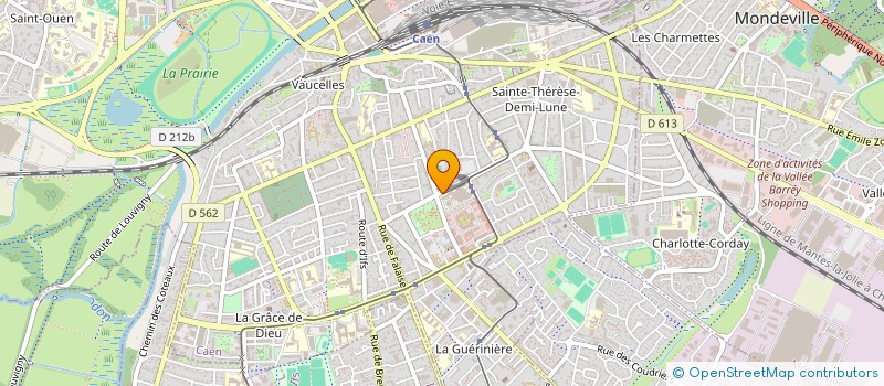 localisation de l'entreprise MONSIEUR JEAN-MARIE LEMAITRE à CAEN