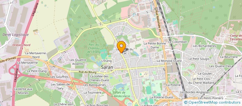 localisation de l'entreprise MONSIEUR JEAN-MARIE LEON à SARAN