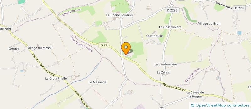 localisation de l'entreprise MONSIEUR JEAN-MARIE LEROY  MONTPINCHON