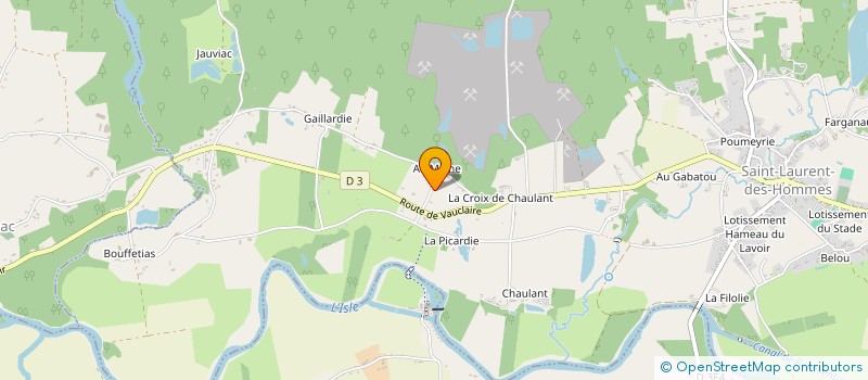 localisation de l'entreprise MONSIEUR JEAN-MARIE LESCOUT à BOURGNAC