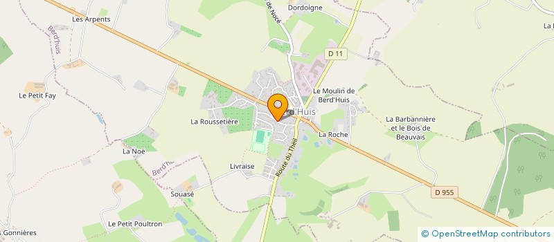 localisation de l'entreprise MONSIEUR JEAN-MARIE LESIEUR à BERD'HUIS