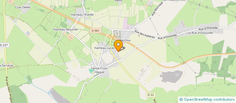 localisation de l'entreprise MONSIEUR JEAN-MARIE LETERRIER  LA HAGUE