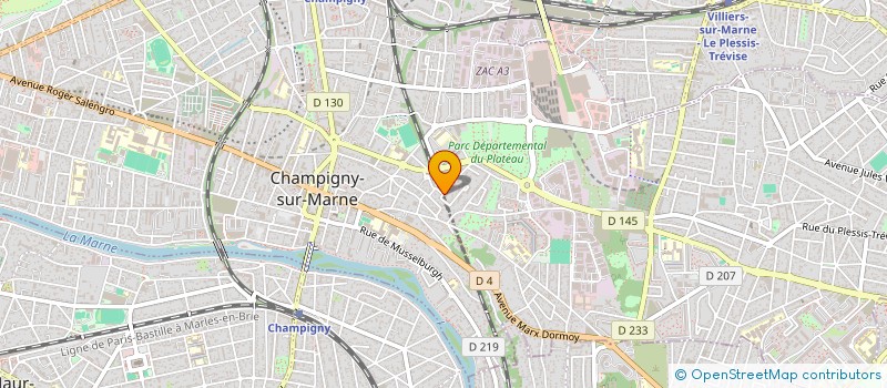 localisation de l'entreprise MONSIEUR JEAN-MARIE LHERITIER à CHAMPIGNY-SUR-MARNE