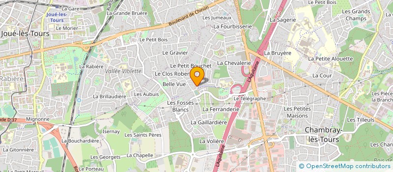 localisation de l'entreprise MONSIEUR JEAN-MARIE LOIR à CHAMBRAY-LES-TOURS
