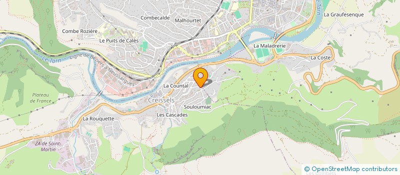 localisation de l'entreprise MONSIEUR JEAN-MARIE LOIRETTE à CREISSELS