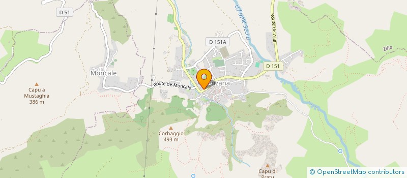 localisation de l'entreprise MONSIEUR JEAN-MARIE LUCCHETTI à CALENZANA