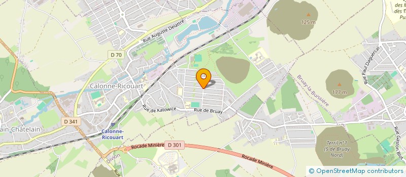 localisation de l'entreprise MONSIEUR JEAN-MARIE MACRELLE  CALONNE-RICOUART