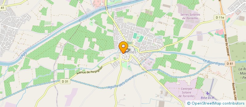 localisation de l'entreprise MONSIEUR JEAN-MARIE MANCAUX  TORREILLES