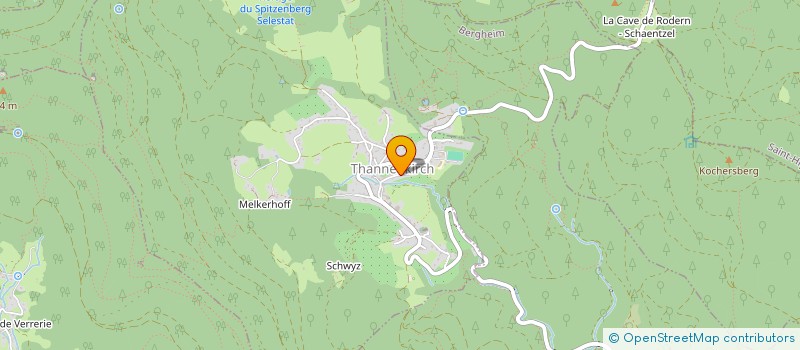 localisation de l'entreprise MONSIEUR JEAN-MARIE MARTIN  RORSCHWIHR